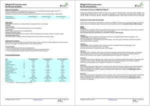 DIMLight M-LCR instructions manual New LCR universal dimmers