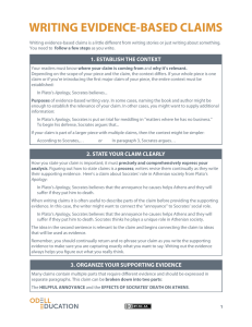 Writing EBC Handout