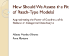 How Should We Assess the Fit of Rasch-Type Models?