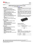 LM2825 Integrated Power Supply 1A DC