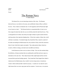 Roman Navy - Nathan Shepard