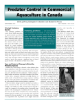 Predator Control in Commercial Aquaculture in Canada