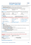 Eye Emergency – Chemical Burns