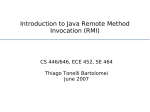 Introduction to Java Remote Method Invocation (RMI)