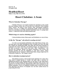 33. Heart Chelation: A Scam
