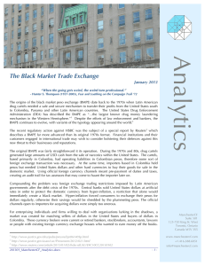 The Black Market Trade Exchange