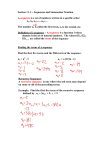Section 11.1аннаSequences and Summation Notation A