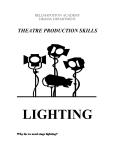 Lighting - Bellahouston Academy