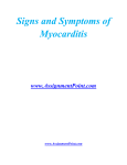 Signs and Symptoms of Myocarditis www.AssignmentPoint.com