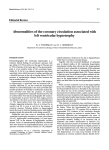 Editorial Review Abnormalities of the coronary circulation