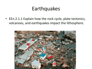 Earthquakes