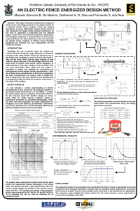 an electric fence energizer design method