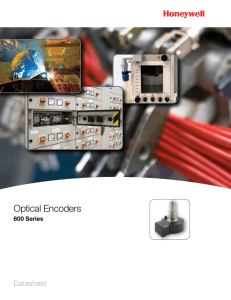 Optical Encoders, 600 Series, Datasheet