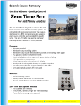 Zero Time Box - Seismic Source Co