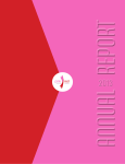 Annual Report - Pink Ribbon | Red Ribbon
