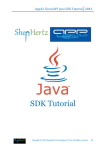 JAVA SDK Tutorial - App42