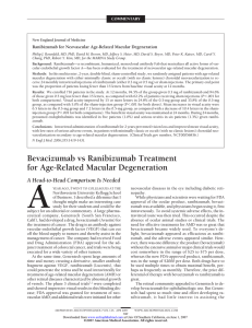 Bevacizumab vs Ranibizumab Treatment for Age