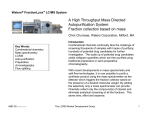 A High Throughput Mass Directed Autopurification System