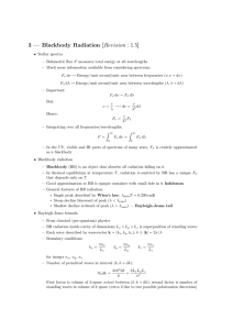 3 — Blackbody Radiation [Revision : 1.5]