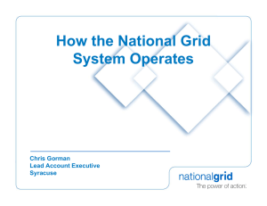 How the National Grid System Operates