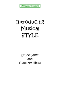 Introducing Musical STYLE newx