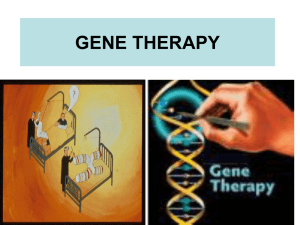 gene therapy