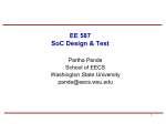 Advanced VLSI Design - WSU EECS