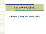 The Private Sphere