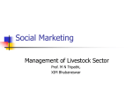 Social Marketing - Xavier Institute of Management Bhubaneswar