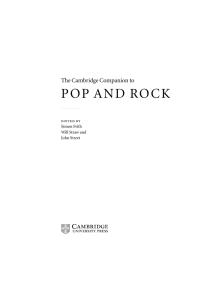 Cambridge companion to pop and rock - Assets