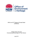 NSW and ACT Regional Climate Model: Project scope