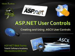 ASP.NET User Controls