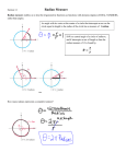 Radian Measure - Lone Star College