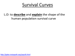 Survival Curves Powerpoint