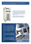 Transtector Power Conditioning with Voltage Regulation