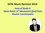 Steve Reich – Electric Counterpoint