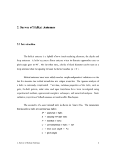 2. Survey of Helical Antennas