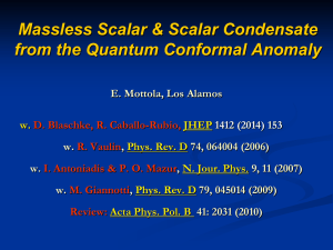 Macroscopic Effects of the Quantum Trace Anomaly