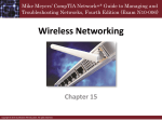 Wireless Networking