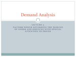 Demand Analysis