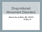 Drug-induced Movement Disorders