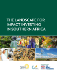 THE LANDSCAPE FOR IMPACT INVESTING IN SOUTHERN AFRICA