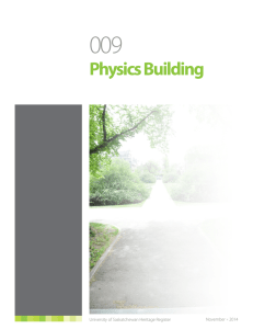 Physics Building - Facilities Management Division