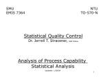 Analysis of Process Capability