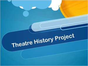 Theatre History Project