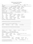Patient Medical Data Form
