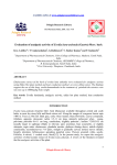 Evaluation of analgesic activity of Evodia lunu-ankenda