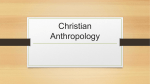 Secular vs Christian Anthropology
