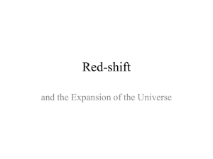 Red-shift - Clark Planetarium