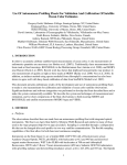 Use Of Autonomous Profiling Floats For Validation And Calibration